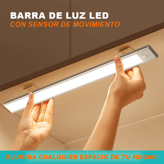 Barra de Luz LED con Sensor de Movimiento 2X1